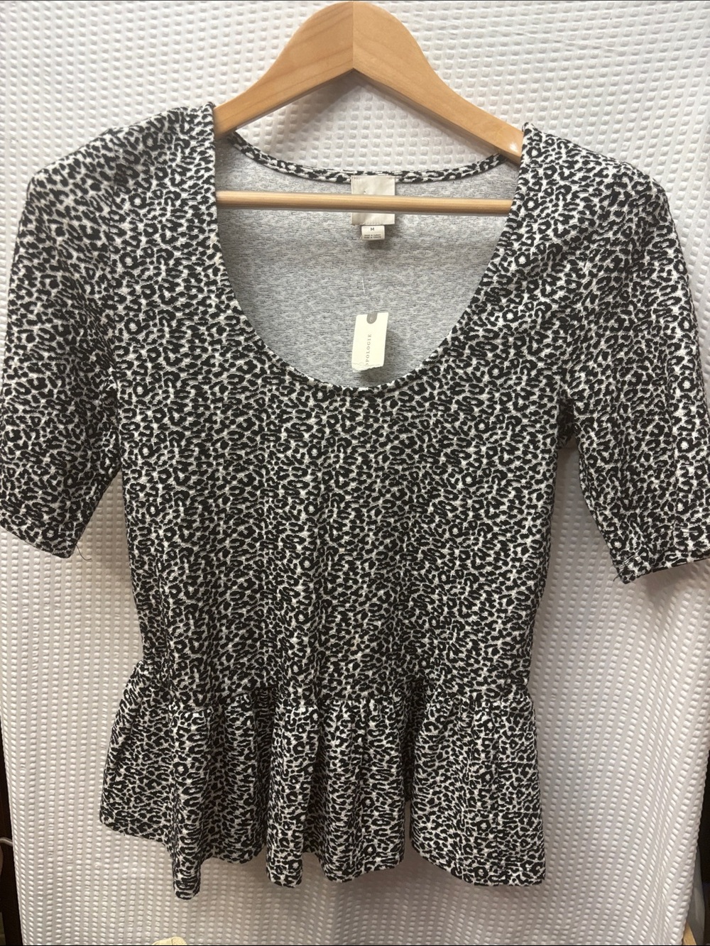 NWT Maeve Peplum Scoop-Neck Tank Top from Anthropologie Sz M